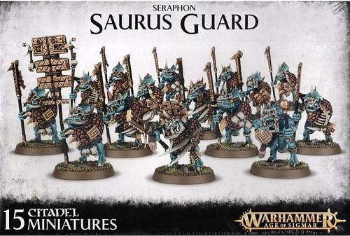 Warhammer: Age of Sigmar - Seraphon Saurus Guard - obrázek 1