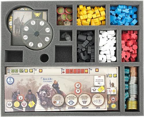Pěnový pořadač Feldherr pro Scythe, 40 mm, 13 slotů - obrázek 1