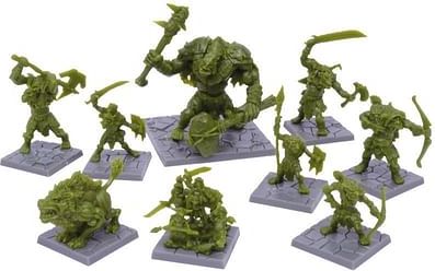 Dungeon Saga: Green Rage Miniature Set - obrázek 1