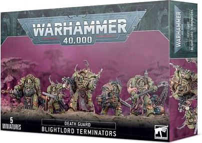 Warhammer 40000: Death Guard - Blightlord Terminators - obrázek 1