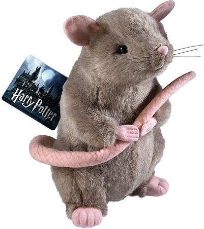 Noble Collection Plyšák Harry Potter - krysa Prašivka - obrázek 1