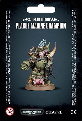 Warhammer 40000: Death Guard Plague Marine Champion - obrázek 1