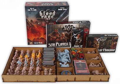 Insert na herní komponenty pro Blood Rage a rozšíření - obrázek 1