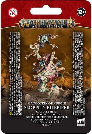Warhammer: Sloppity Bilepiper - Herald of Nurgle - obrázek 1