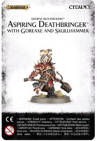 Warhammer: AoS Khorne Bloodbound Aspiring Deathbringer - obrázek 1