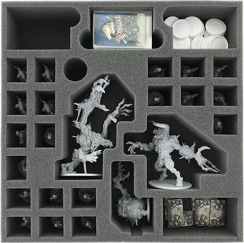 Pěnový insert Feldherr Zombicide Black Plague Monsters a NPC - obrázek 3
