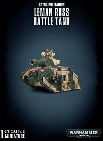 Warhammer 40000: Imperial Guard Leman Russ Battle Tank - obrázek 1