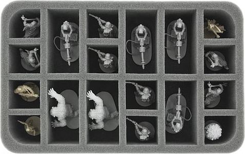 Pěnový insert Feldherr 60 mm pro 18 miniatur Star Wars: IA - obrázek 2