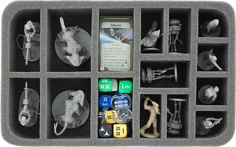 Pěnový insert Feldherr 50 mm pro 15 miniatur Star Wars: IA - obrázek 2