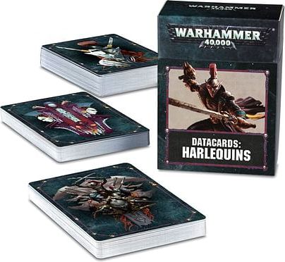 Warhammer 40000: Datacards Harlequins - obrázek 1
