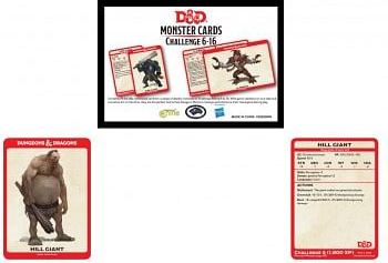 Dungeons & Dragons: Monster Card Deck Levels 6-16 (74karet) - obrázek 1
