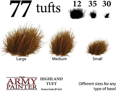 Dekorace Army Painter - Highland Tuft - obrázek 2