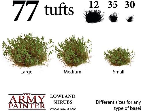 Dekorace Army Painter - Lowland Shrubs Tuft - obrázek 2
