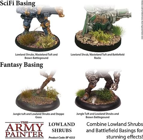 Dekorace Army Painter - Lowland Shrubs Tuft - obrázek 5