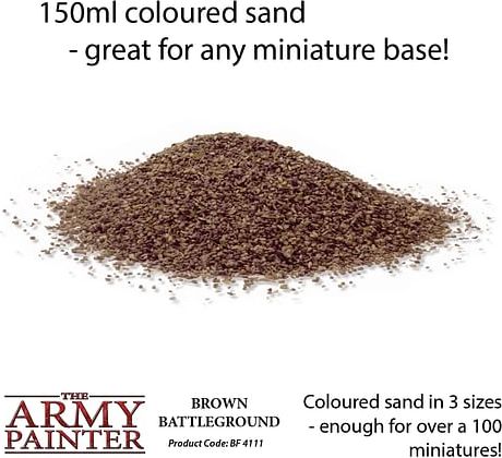 Dekorace Army Painter - Brown Battleground, posyp - obrázek 2