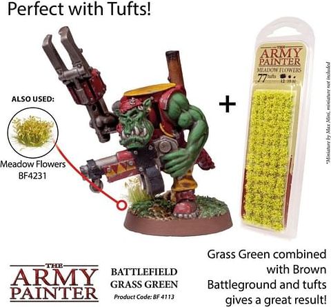 Dekorace Army Painter - Grass Green, posyp - obrázek 5