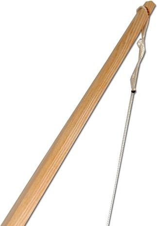 imago Luk dřevěný, rukojeť s vykrojením - pro leváky 161 cm - obrázek 3