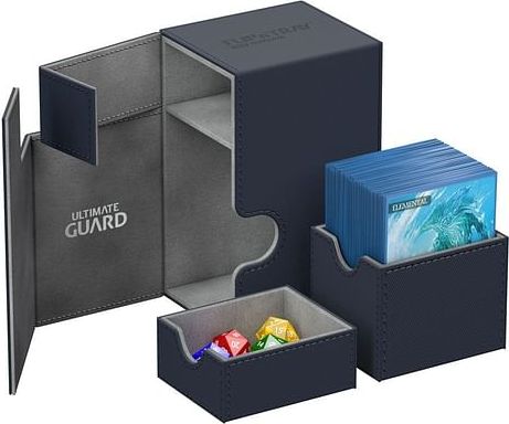 Krabička na karty Ultimate Guard Flip n Tray 80+, barva bílá - obrázek 2