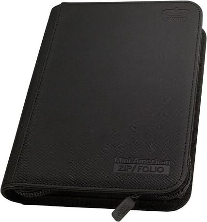 Album Ultimate Guard Mini American 9-Pocket ZipFolio XenoSkin, barva černá - obrázek 1