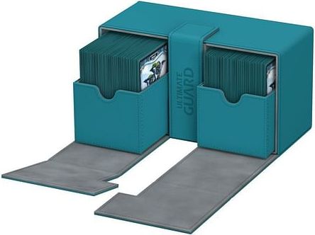 Krabička na karty Ultimate Guard Twin Flip n Tray 200+, barva bílá - obrázek 3