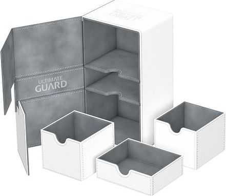 Krabička na karty Ultimate Guard Twin Flip n Tray 200+, barva bílá - obrázek 10