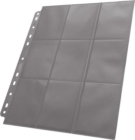 50 složek pro karetní album s kroužkovou vazbou (Ultimate Guard 18-Pocket pages), barva zelená - obrázek 1