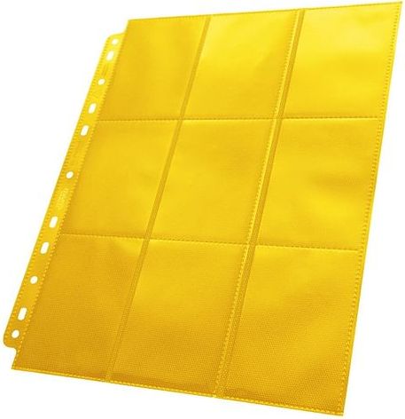 50 složek pro karetní album s kroužkovou vazbou (Ultimate Guard 18-Pocket pages), barva zelená - obrázek 2