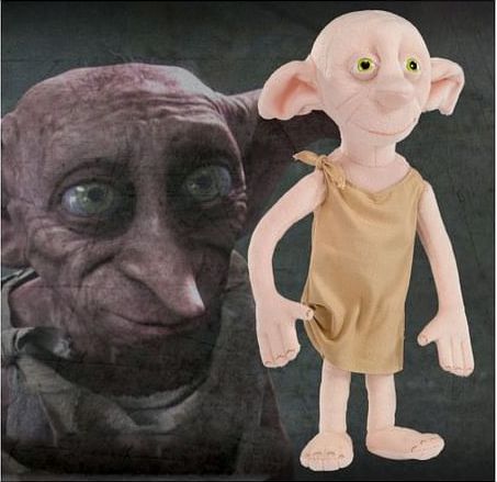 Noble Collection Plyšák Harry Potter - Skřítek Dobby menší - obrázek 2