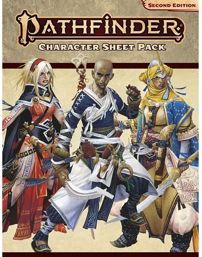 Pathfinder (druhá edice): Character Sheet Pack - obrázek 1