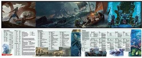 Dungeons and Dragons: Of Ships & The Sea DM Screen - obrázek 1
