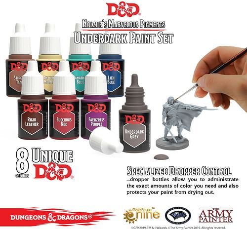 D&D: Nolzur s Marvelous Pigments - Underdark Paint Set - obrázek 2