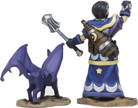 Wardlings Painted RPG Figures: Kněžka & okřídlená kočka - obrázek 3
