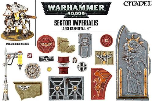 Warhammer 40000: Sector Imperialis: Large Base Detail Kit - obrázek 1