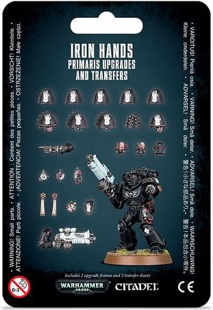 Warhammer 40000: Iron Hands Primaris Upgrades & Transfers - obrázek 1
