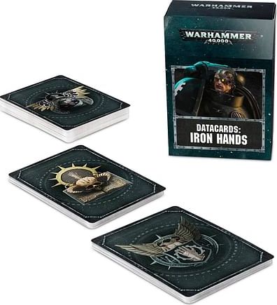 Warhammer 40000: Datacards Iron Hands - obrázek 1