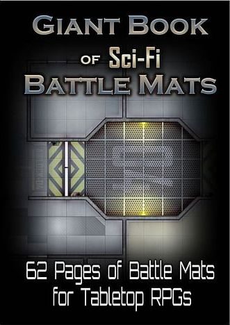 Giant Book of Sci-Fi Battle Mats - obrázek 1