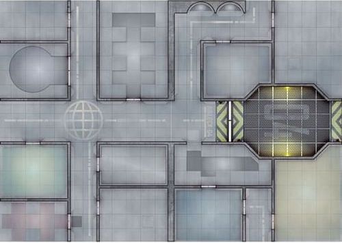 Giant Book of Sci-Fi Battle Mats - obrázek 2