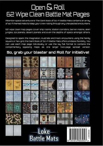 Giant Book of Sci-Fi Battle Mats - obrázek 4