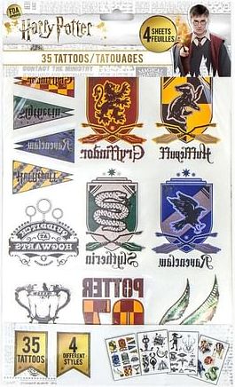Cinereplicas Sada tetování Harry Potter - obrázek 3