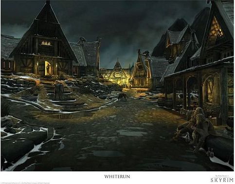 FaNaTtik Sada litografií The Elder Scrolls: Skyrim, 5 ks - obrázek 6