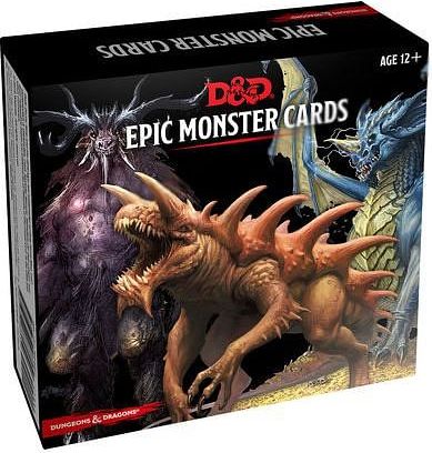 Dungeons & Dragons: Monster Card - Epic Monsters (77 karet) - obrázek 1