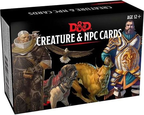 Dungeons & Dragons: Monster Card - NPCs & Creatures (182 karet) - obrázek 1