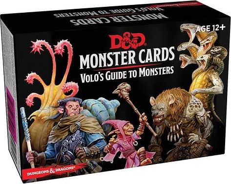 D&D: Monster Card - Volo`s Guide To Monsters (81 karet) - obrázek 1