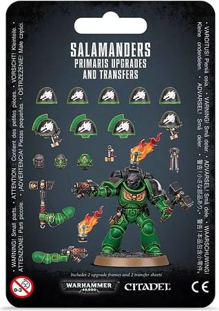 Warhammer 40000: Salamanders Primaris Upgrades and Transfers - obrázek 1