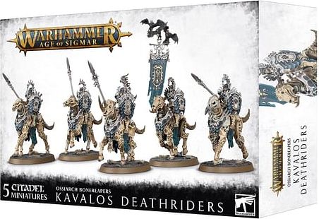 Warhammer: AoS - Ossiarch Bonereapers: Kavalos Deathriders - obrázek 1