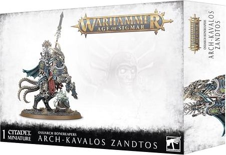 Warhammer: AoS - Ossiarch Bonereapers: Arch-Kavalos Zandtos - obrázek 1