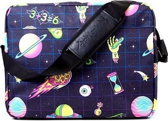 Difuzed - Bioworld Europe Brašna Rick and Morty - Space, barva černá - obrázek 4