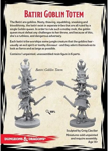 Dungeons and Dragons Collectors Series: Batiri Goblin Totem - obrázek 3