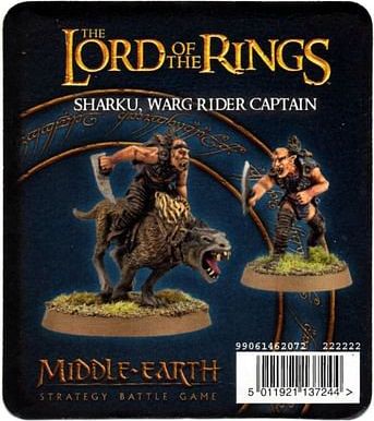 Middle-earth: Strategy Battle Game - Sharku, Warg Rider Captain - obrázek 1