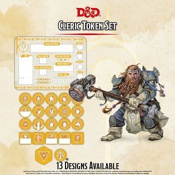 Dungeons & Dragons - Cleric Token Set - obrázek 3